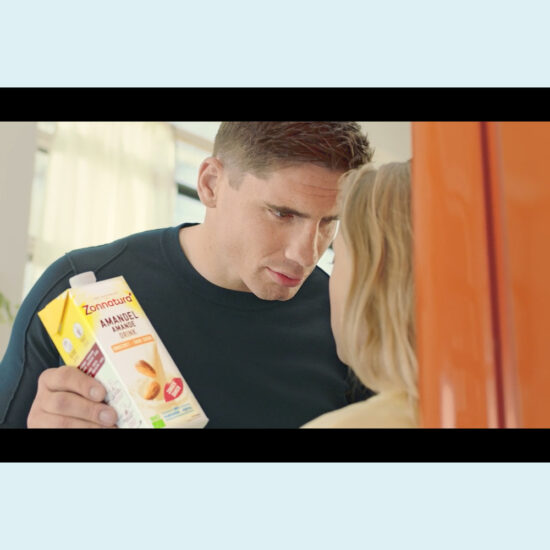 Foodstyling voor TV-commercial van Zonnatura Plantaardige dranken met Rico Verhoeven.